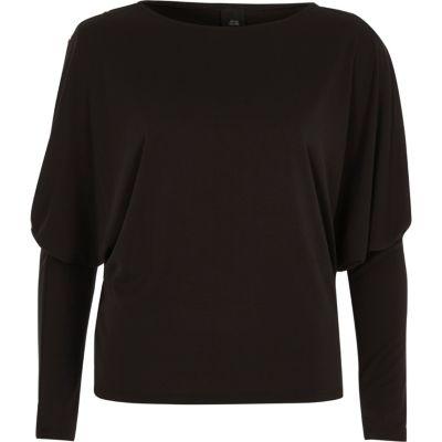 River Island Womens Dolman Split Sleeve Top