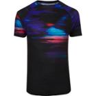 River Island Mens Faded Glitch Print Muscle Fit T-shirt