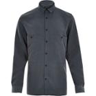 River Island Mens Slinky Minimal Shirt