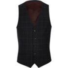 River Island Mens Big And Tall Single-breasted Waistcoat