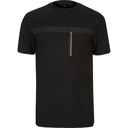 River Island Mens Slim Fit Utility T-shirt