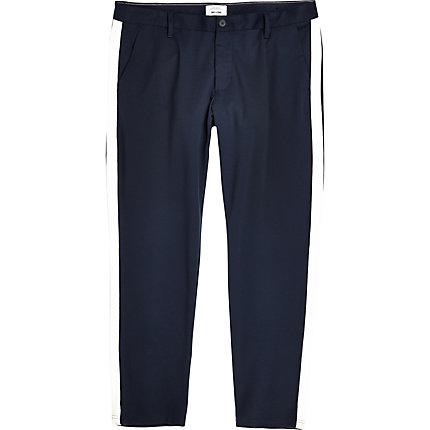 River Island Mens Only And Sons Big And Tall Tape Trousers