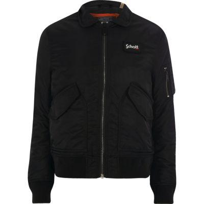 Mens Schott Quilted Jacket