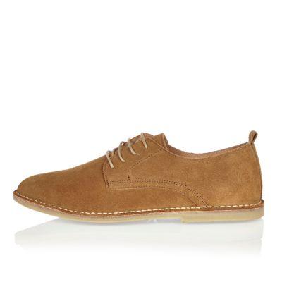 River Island Mens Medium Suede Desert Shoes