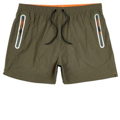 River Island Mens Zip Pockets Swim Trunks