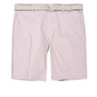 River Island Mens Belt Detail Slim Fit Shorts