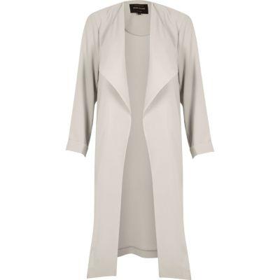 River Island Womens Popper Duster Coat