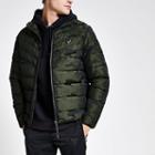 River Island Mens Camo Mcmlvx Padded Coat
