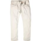 River Island Mens White Linen Slim Chino Pants