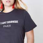 River Island Womens Plus 'rue Saint Dominique' T-shirt
