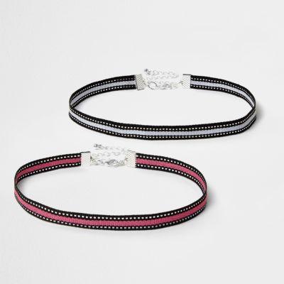 River Island Womens Stripe Sports Choker Pack