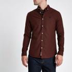 River Island Mens Long Sleeve Flannel Mexico Shirt
