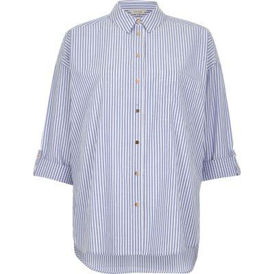 River Island Womens Stripe Print Casual Shirt