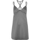 River Island Womens T-bar Strappy Mini Dress