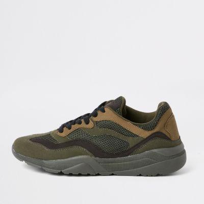 River Island Mens Runner Lace-up Trainers