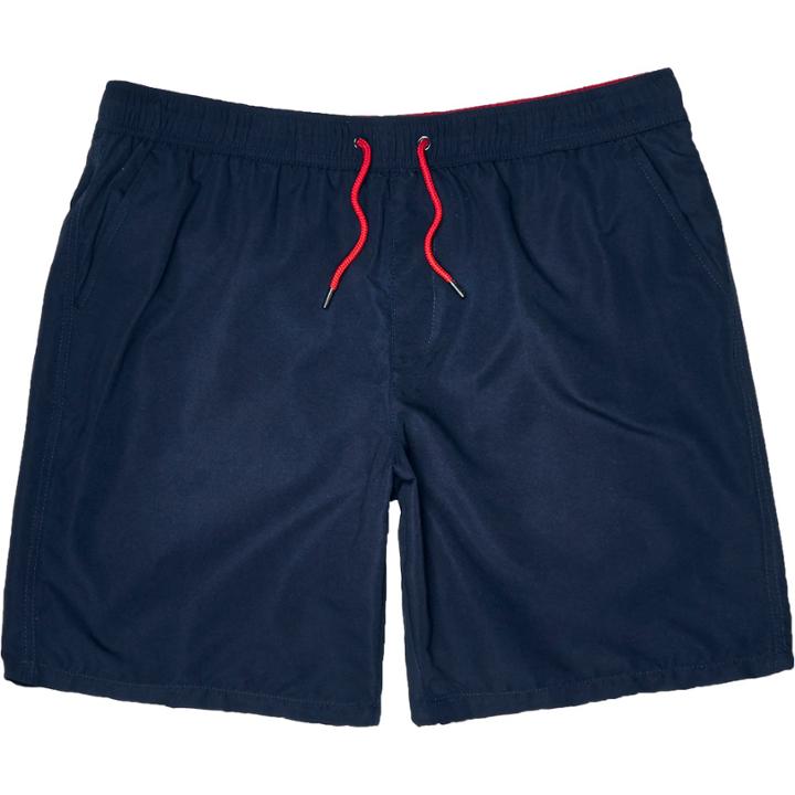 River Island Mensnavy Microfibre Swim Shorts