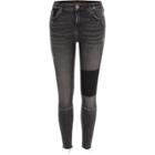 River Island Womens Washed Amelie Super Skinny Panel Jeans