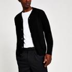 River Island Mens Fine Knit Button Front Cardigan
