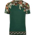 River Island Mens Big And Tall Floral Slim Fit T-shirt