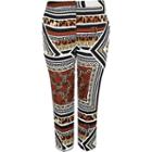 River Island Womens Plus Mixed Print Tapered Pants