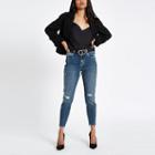 River Island Womens Petite Original Mid Rise Skinny Jeans