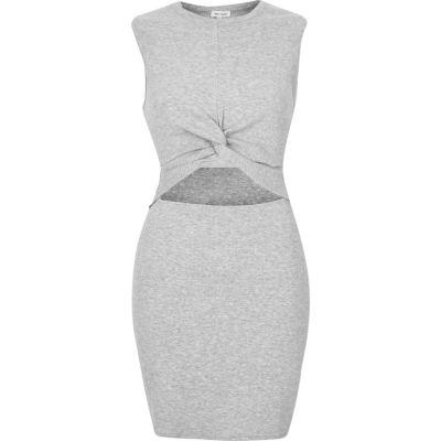 River Island Womens Marl Twist Front Tunic