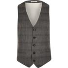 River Island Mens Prince Of Wales Check Vest