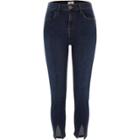 River Island Womens Petite Split Amelie Skinny Jeans