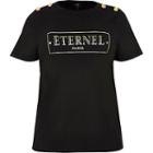 River Island Womens Plus 'eternel' Print T-shirt
