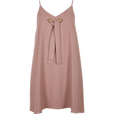 River Island Womens Eyelet Slip Dress