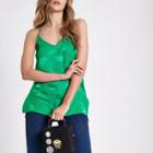 River Island Womens Jacquard Racer Back Cami Vest