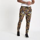 River Island Mens Muscle Fit Palm Chain Jogger