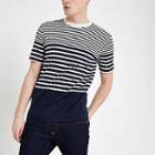 River Island Mens Selected Homme Stripe T-shirt