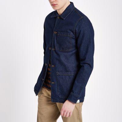 River Island Mens Only And Sons Denim Overshirt