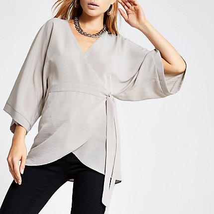 River Island Womens Kimono Tunic Top