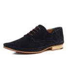 River Island Mensnavy Suede Pointed Toe Formal Shoes