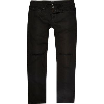 River Island Mens Wash Ripped Dylan Slim Fit Jeans