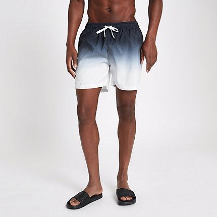 River Island Mens Dip Dye Swim Shorts