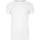 River Island Mens White Extreme Muscle Fit T-shirt