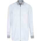 River Island Menswhite Ri Studio Mesh Bomber Jacket