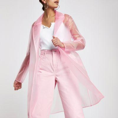 River Island Womens Plastic Duster Rain Coat
