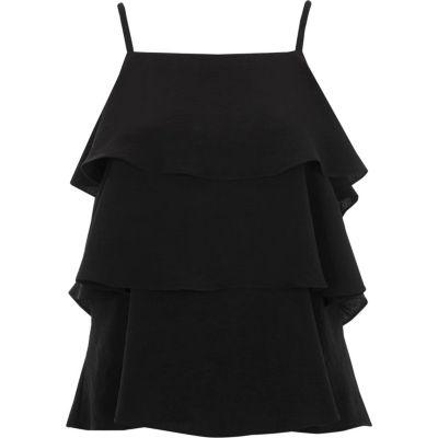 River Island Womens Tiered Frill Cami Top