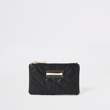River Island Womens Quilted Mini Pouch Purse