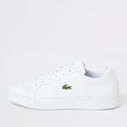 River Island Mens Lacoste White Challenge Trainers