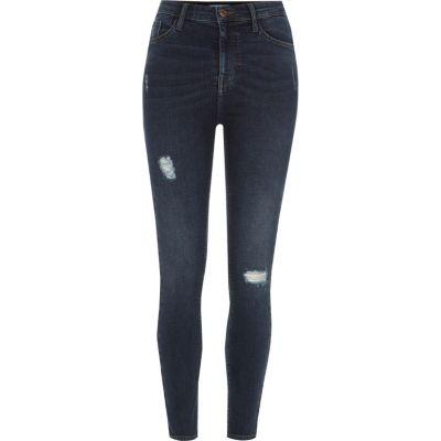 River Island Womens Harper Skinny High Waisted Jeans