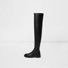 River Island Womens Chunky Over The Knee Boots