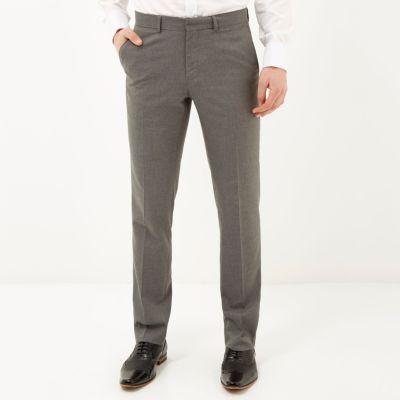 River Island Mens Classic Smart Slim Fit Pants