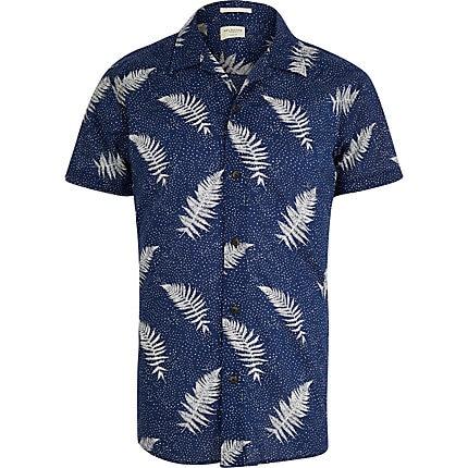 River Island Mens Selected Homme Printed Shirt