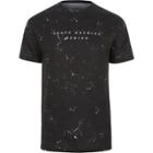 River Island Mens 'leave Nothing' Print Slim Fit T-shirt