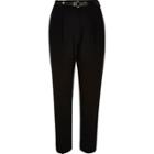 River Island Womens Tapered Belted Pants